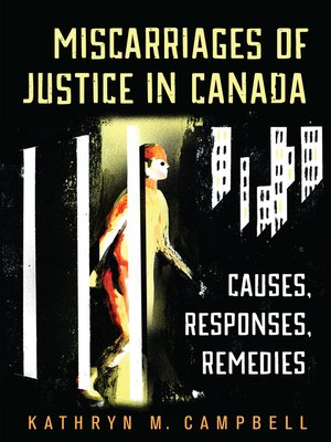 cover image of Miscarriages of Justice in Canada